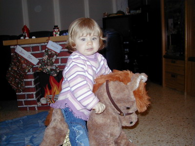 25.12.2003 : sur mon poney de Papa Nol  pp et mm